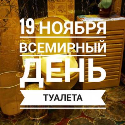 19.11 - Всемирный день туалета