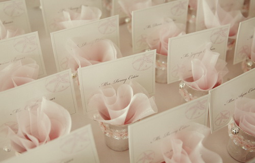 Стильные посадочные карточки