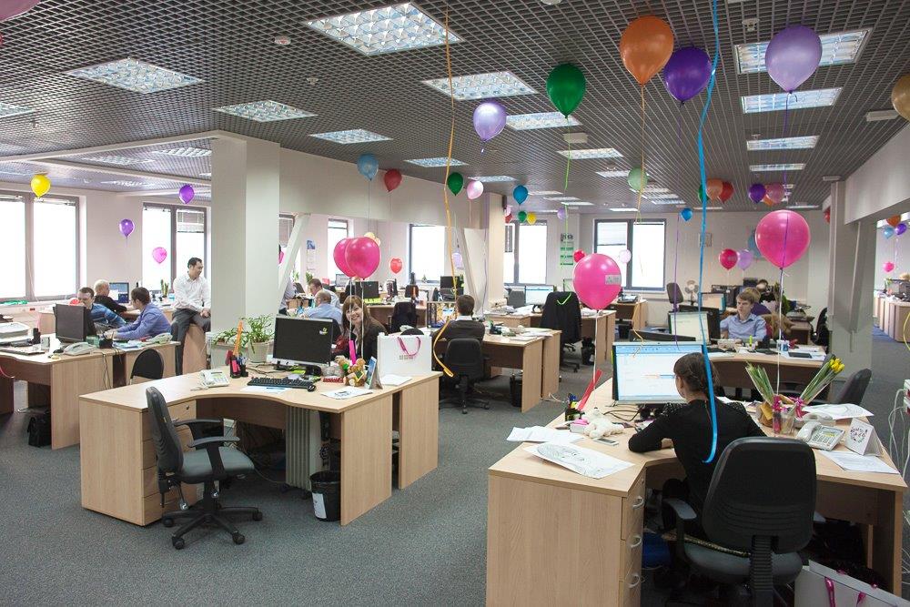 Корпоратив в офисе