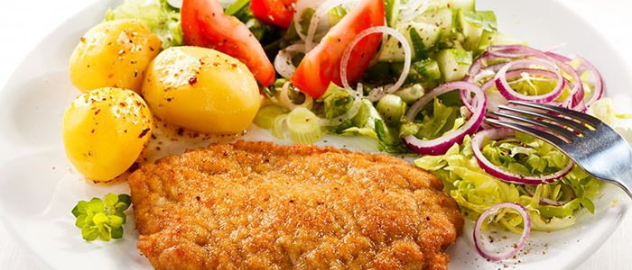 Как едят различные блюда