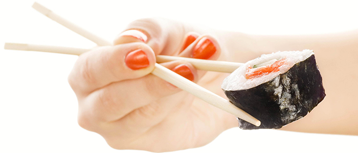 Правила пользования палочками для еды
