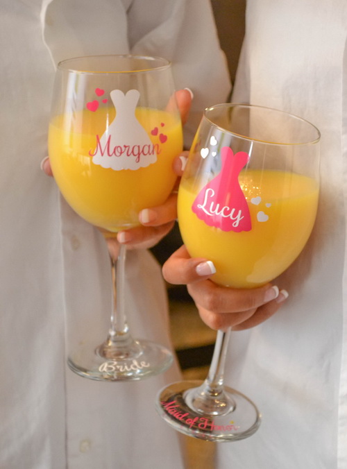 Тосты свидетельницы