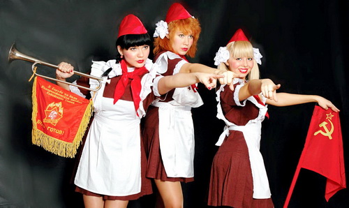 Корпоратив в стиле СССР